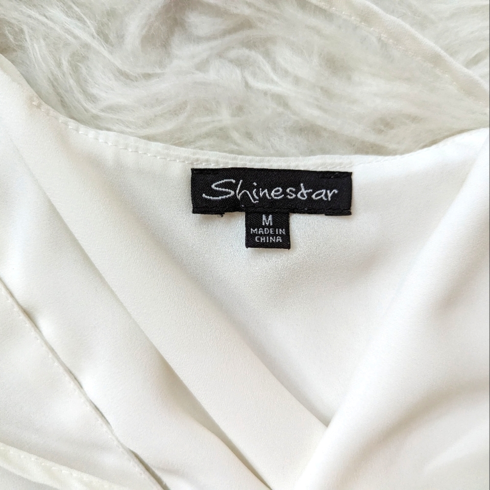 Shinestar loose tank halterneck bodysuit, Medium - Picture 6 of 6
